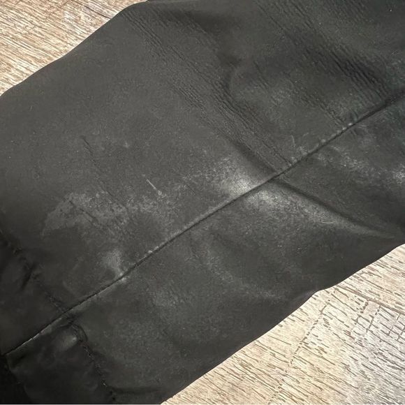 S13 New York Alpine Coat Womens Small Black Duck Down faux fur hood winter coat - Picture 5 of 16